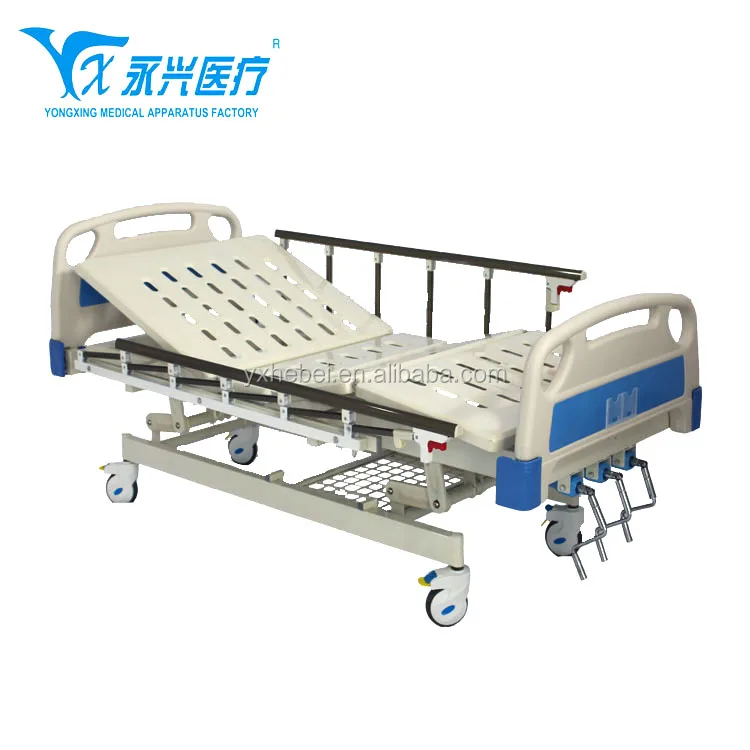 
Hebei Hengshui Yongxing Cheap 3 Functions Portable Automatic Linak Electric , Manual Baby Hospital Bed For Sale 