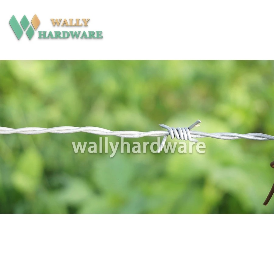 
Triple twist /Three strand hot dipped galvanized steel barbed wire 