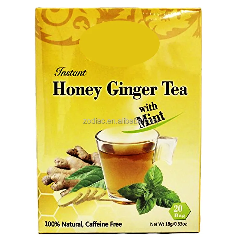 Instant Ginger Honey Crystals Tea Cotonii (30 *18g Bags) + 5 free sample