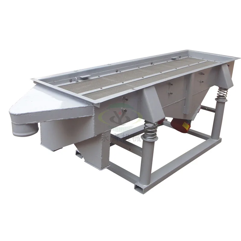 linear vibrating screen equipment for earth soil/dirt