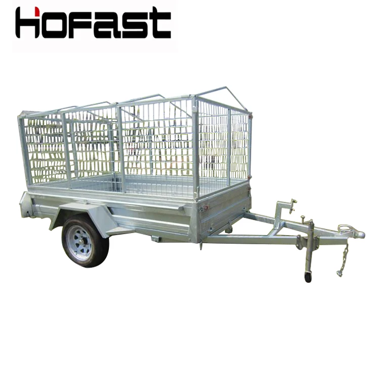 2018 китайский одноосевой Болтовой Алюминиевый небольшой прицеп