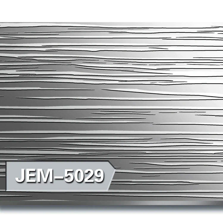 Stainless steel woodgrain plate hot press plate for embossing on paper board pattern