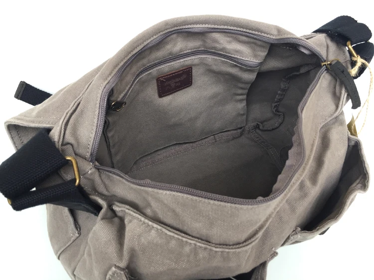 2361 Washed Casual Canvas Men Cross Body Messenger Bags Crossbody Bags for men