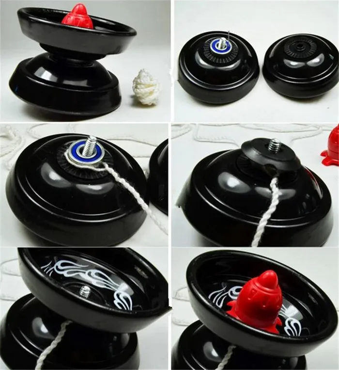 Alloy Cool Aluminum Design High Speed Professional YoYo Ball Bearing String Trick Yo-Yo Kids Magic Juggling Toy