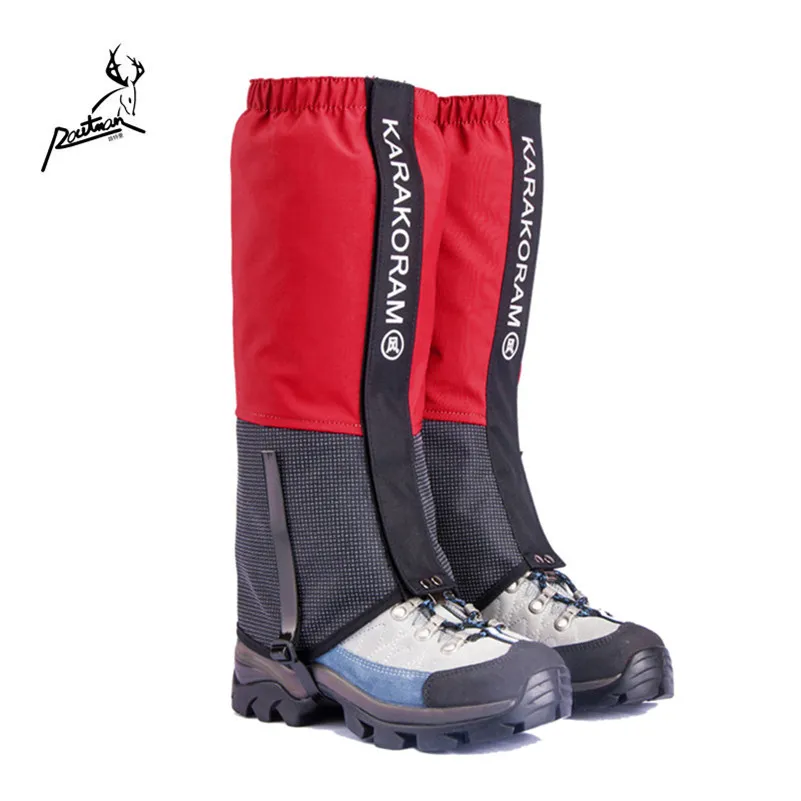 
ROUTMAN IK007 Waterproof Outdoor Walking Hiking Climbing Snow Legging Gaiters Leg Covers Rugged 