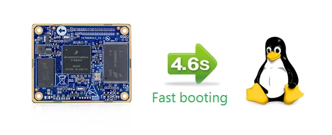 i.MX6UL Linux Board With  Dual Ethernet Ports + 4.3' Resistive LCD + GPS module