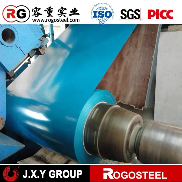 building materials importers prime prepainted galvanized steel coil ROGOSTEEL