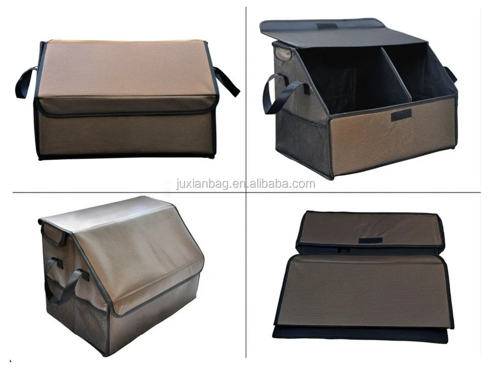 Car Trunk Storage Collapsible Folding Organizer Foldable Cargo Storage Container Box