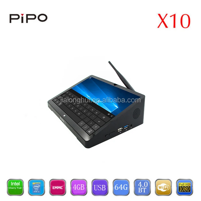 2017 New chip Pipo X10 Intel Quad Core 4g Ram 64g rom Latest Dual Os Mini Pc,also PIpo x9 in stock