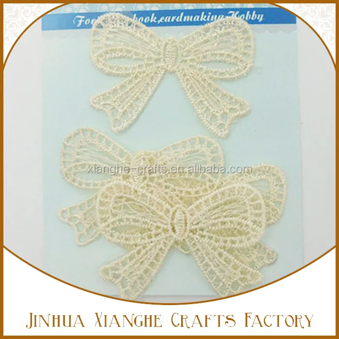 Fabric sunflower shape lace doily embroidery fabric doily for DIY decoration