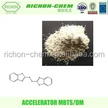 
RICHON CAS NO 120-78-5 with best price rubber accelerator DM/MBTS 