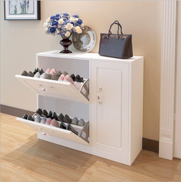 
Modern Simple Wooden Shoe rack Cabinet With Big Capacity for Living Room Furniture 