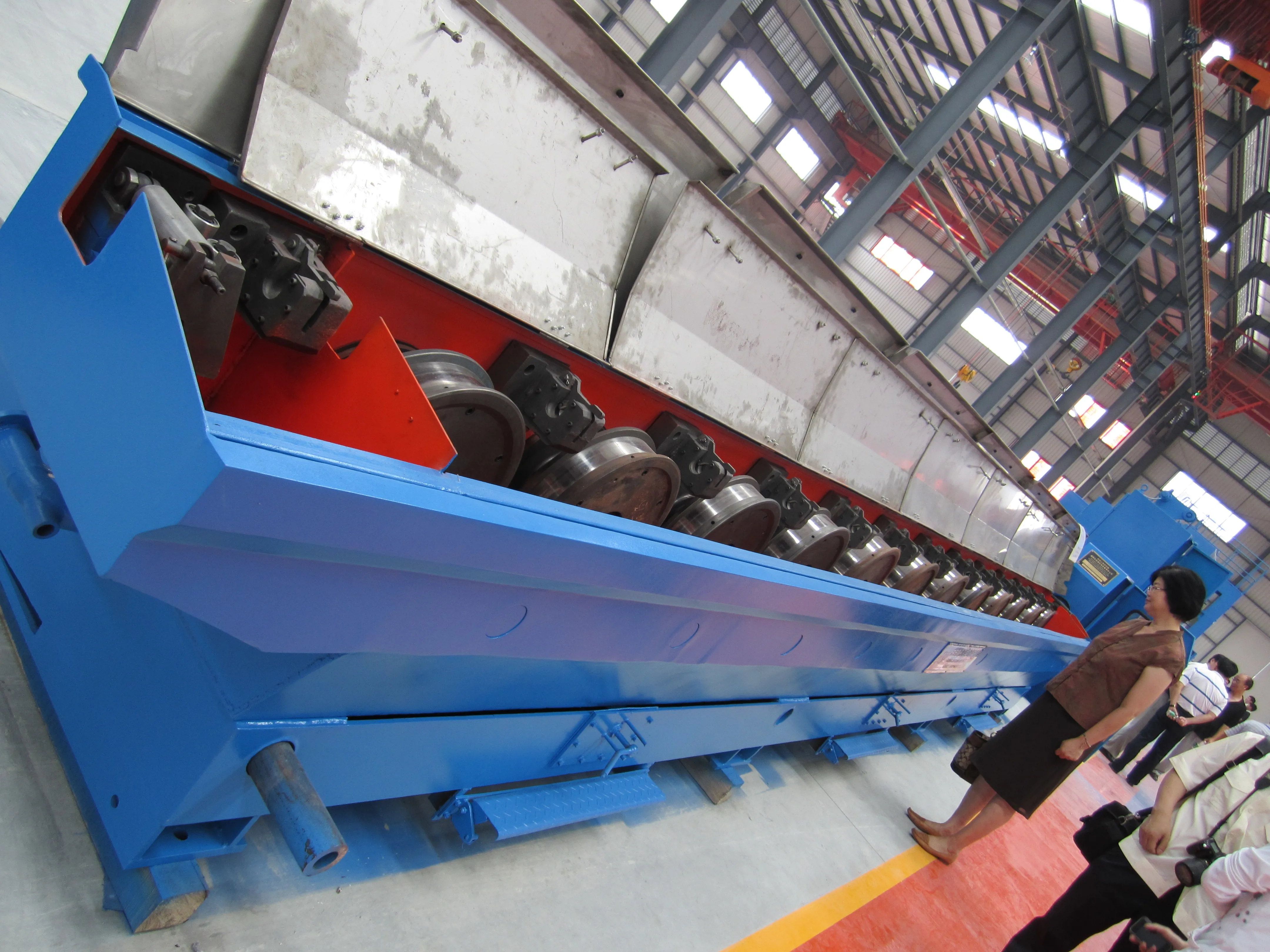 
BAOC-9DT High speed rod breakdown wire drawing machine 