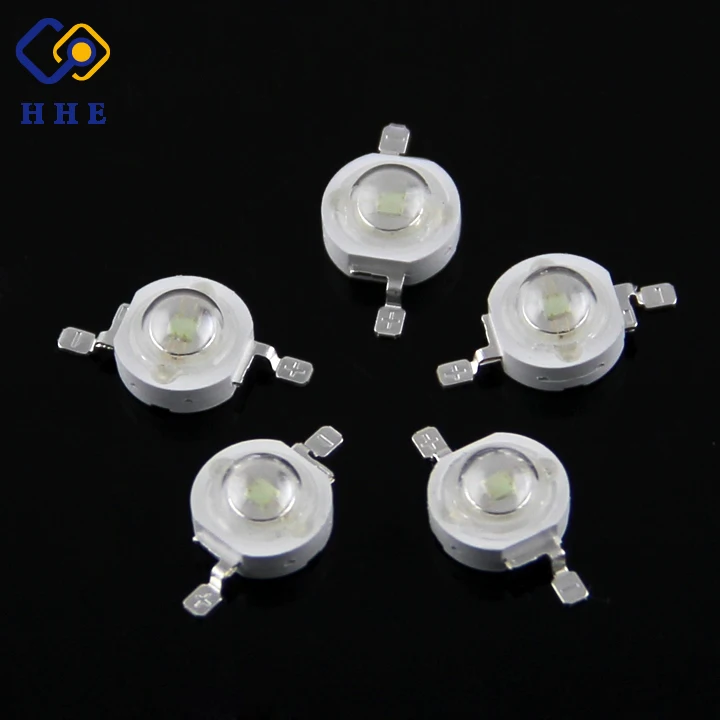 3 Вт UV LED 380nm 120 градусов с epiled чип 45mil