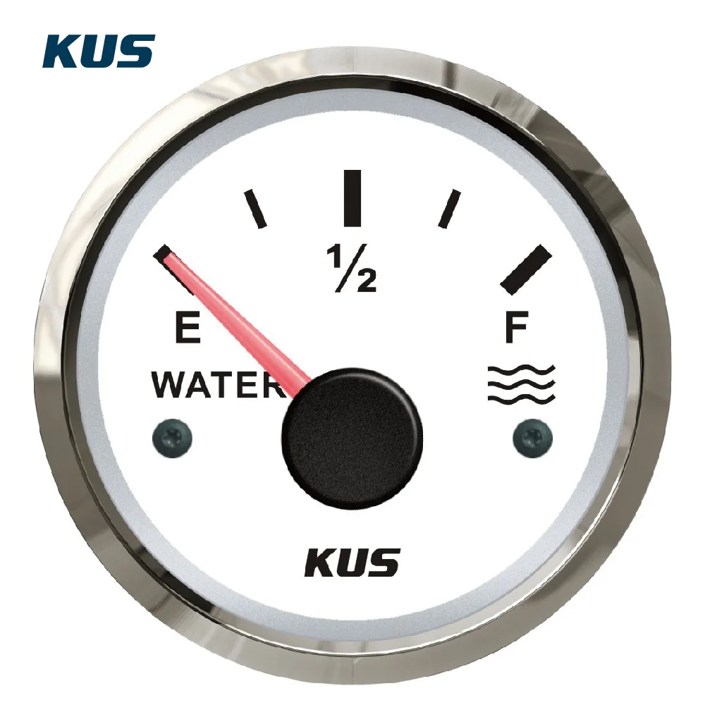 
KUS SEA-V Series Water Level Gauge, Caravan Gauge, RV gauge, 52mm 