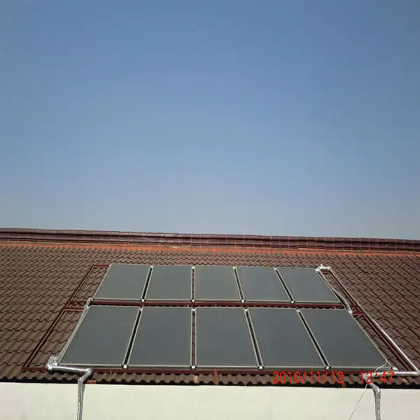 Solar Water Heater Parts Flat Roof solar collector