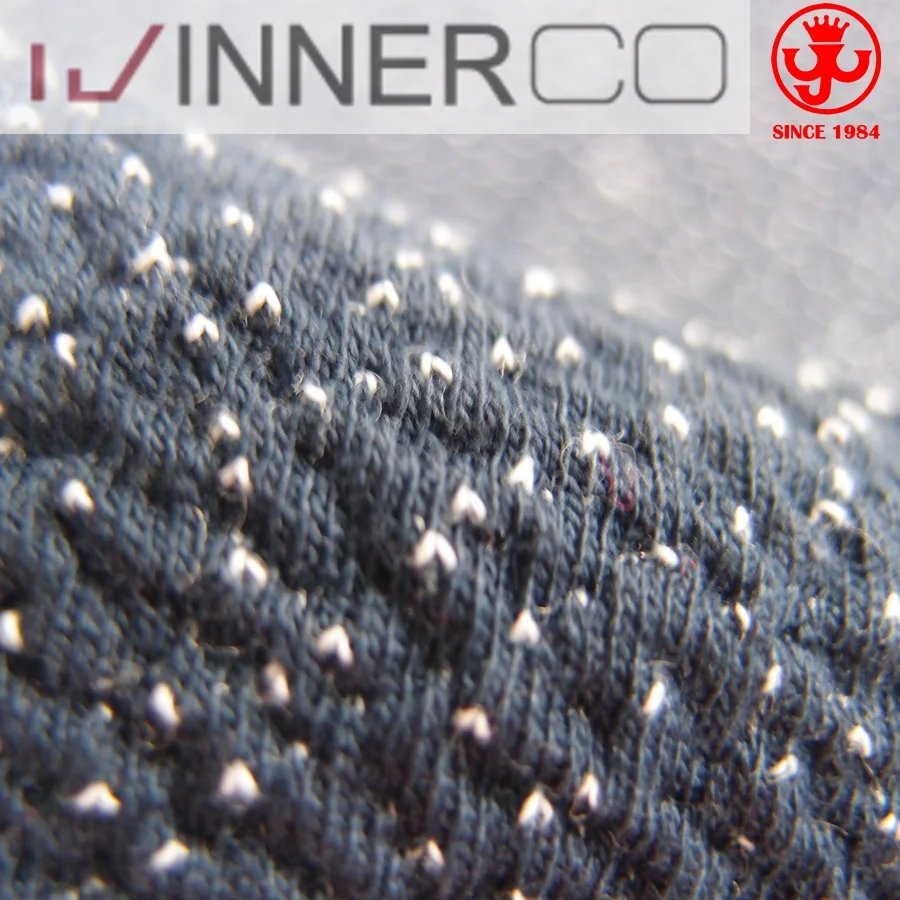 Cotton Polyester Spandex Jacquard  Knit Fabric