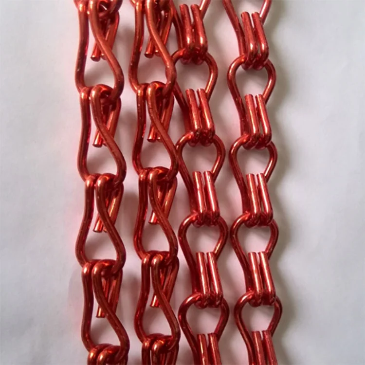 Decorative Metal Aluminum Chain Curtain fly Screen for Outdoor