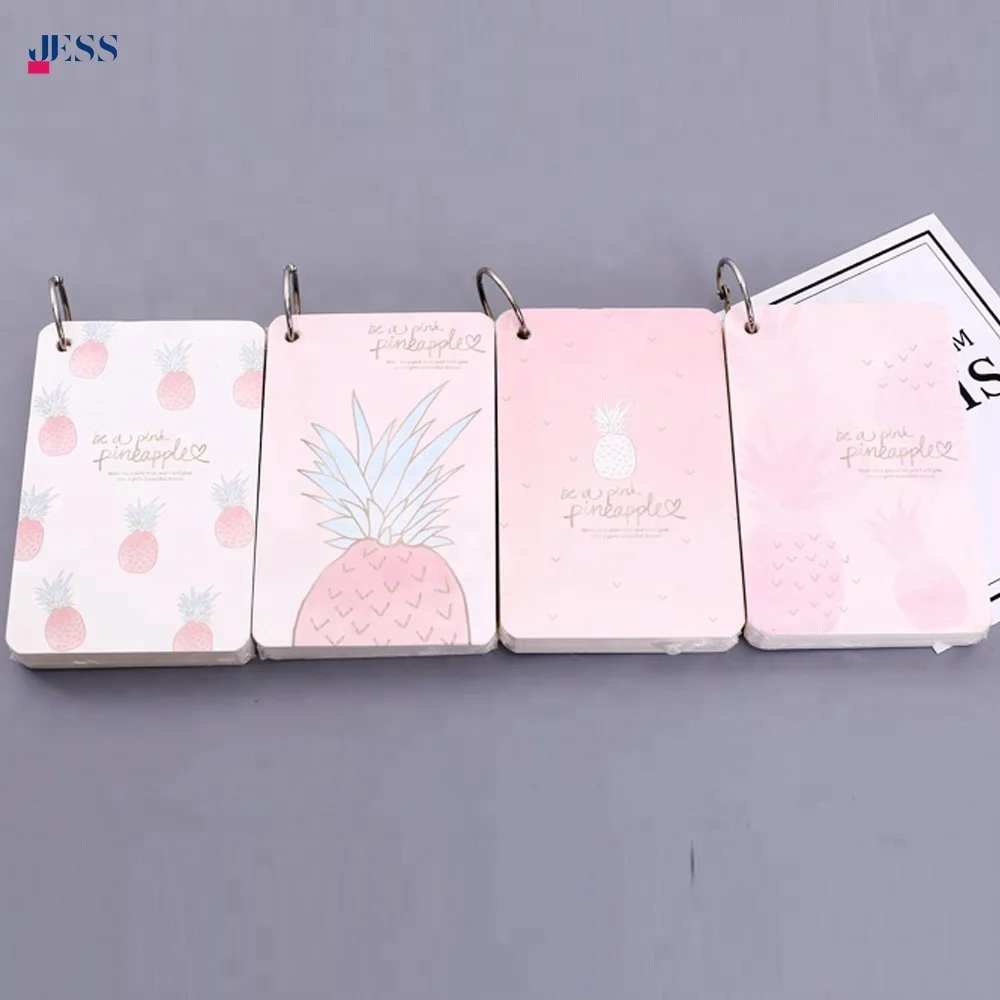 Mini Small Size Cute Blank Word Book Notepad Notebook