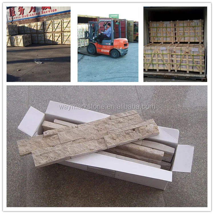 
Natural Limestone Stone Interior Wall Cladding Stone Tiles 