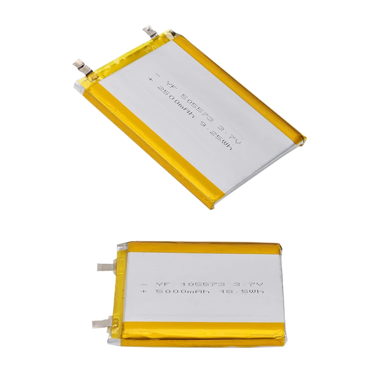 
Фабричное производство, маленький литий-полимерный аккумулятор 3,7 2500 В, 505573 мАч 