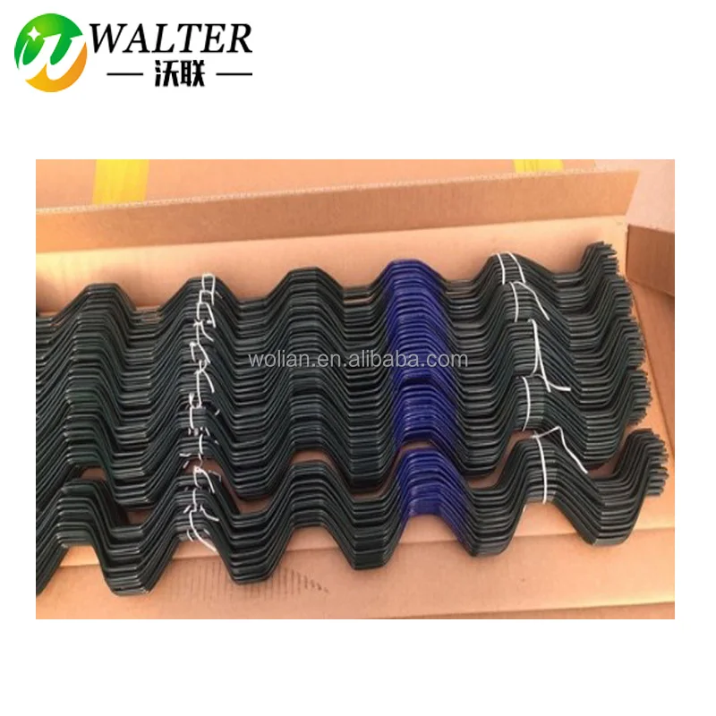 Spring Wire PVC Coated, 10 Pack, Greenhouse Film Spring Lock for Attachment of Plastic Poly Film and Shade Cloth