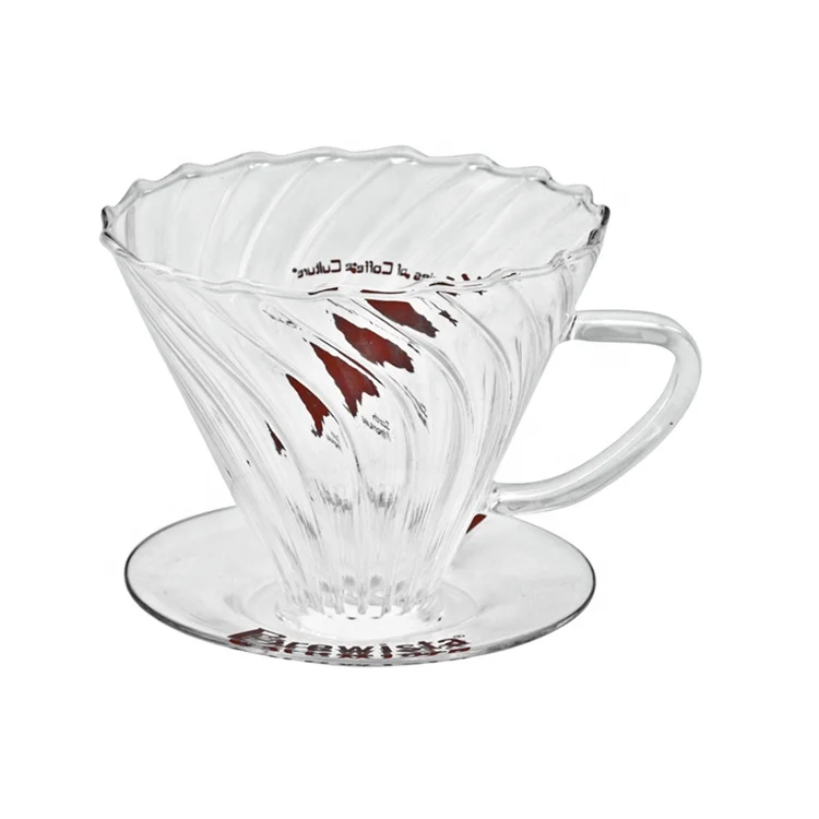 Unique Bamboo Pour Over Pour Over Coffee Maker With Glass Coffee Dripper