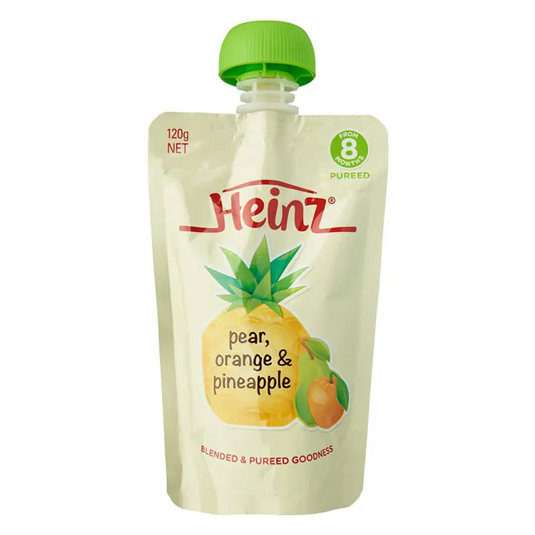 Stand up Spout Pouch Doy Pack Spout Pouch Transparent for Drink/snack /drinking Water Plastic Gravure Printing Food Grade Bopp