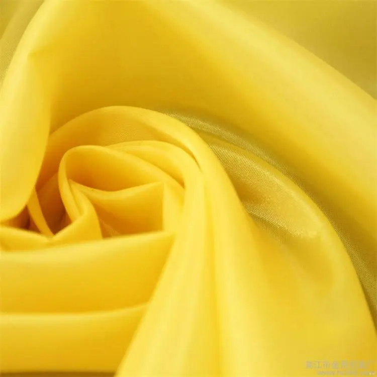 100% poly taffeta fabric iridescent 190T composition polyester taffeta shantung fabric/lining fabric for leather bags