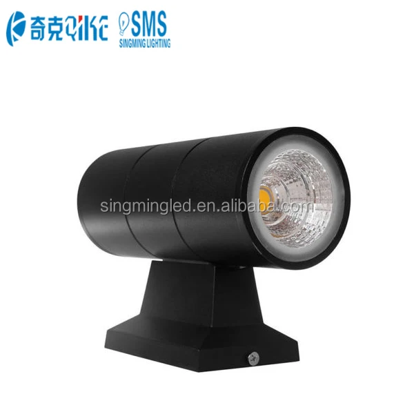 CE UL led exterior wall light cube flexible led reading wall light 2*6w 12w led wall lanp