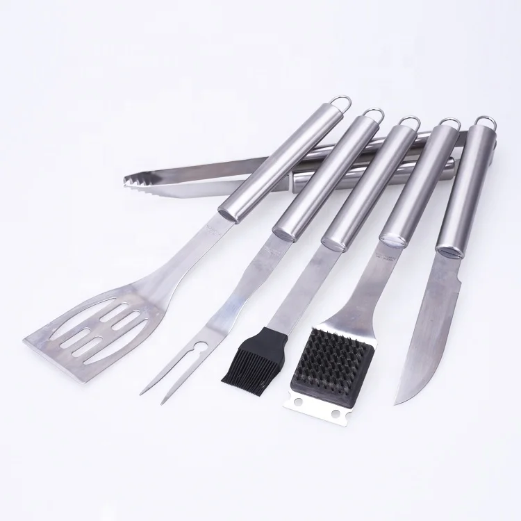 
BZJ0066 Luxury stainless steel aluminum case bbq knife set tool kit 