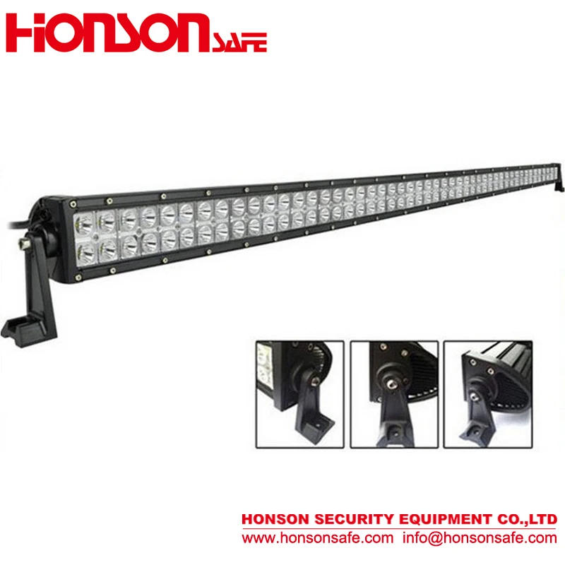 288W LED Off road and SUV vehicle roof/bumper LED work radiation illumination search Lightbar