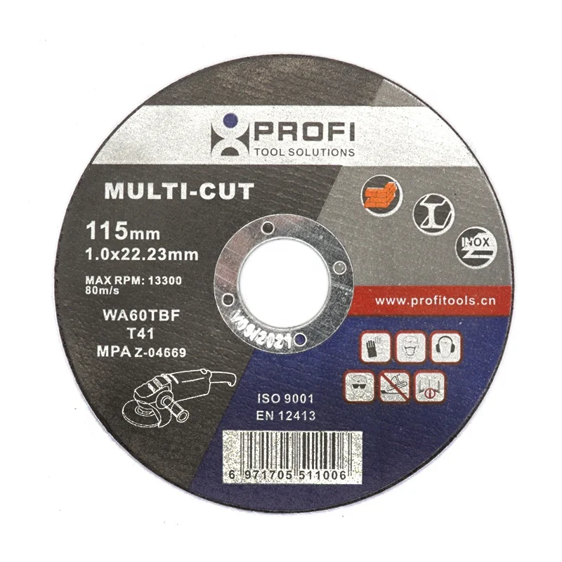 Набор из 10 абразивных дисков для резки металла и кирпича Inox (62127355664)