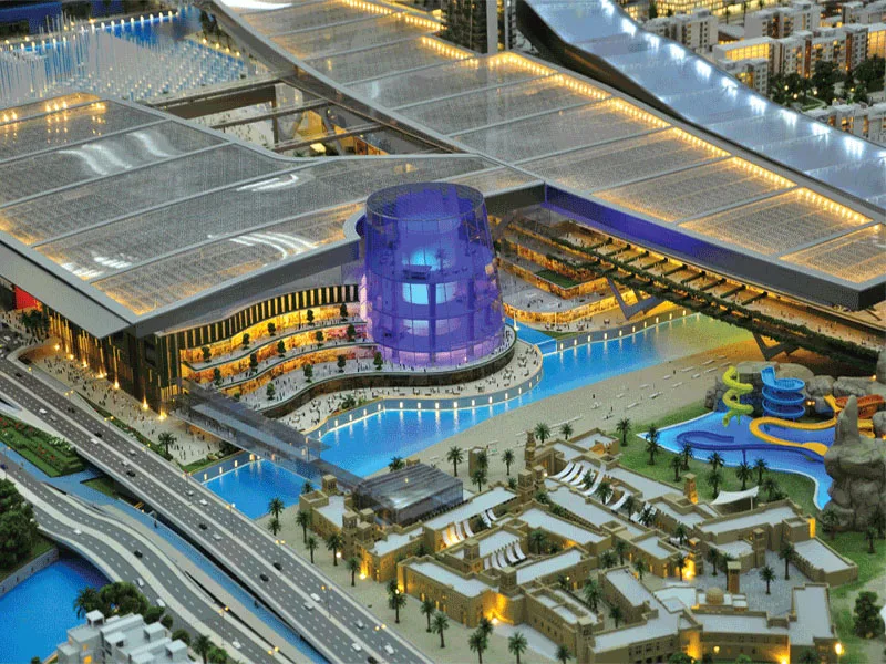 Architectural Model Maker for Shopping Mall