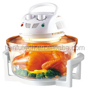 Галогенная конвекционная печь с низким содержанием жира и хрустящей едой емкостью 12 литров