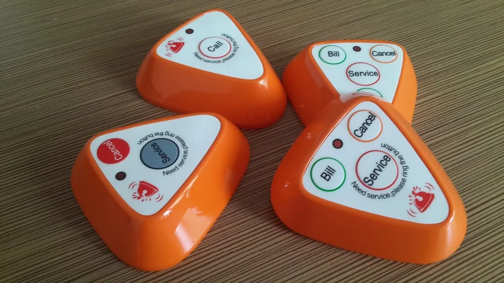 Небольшой и Стабильный Ресторан Официант или Официантка Таблица Систему Вызова