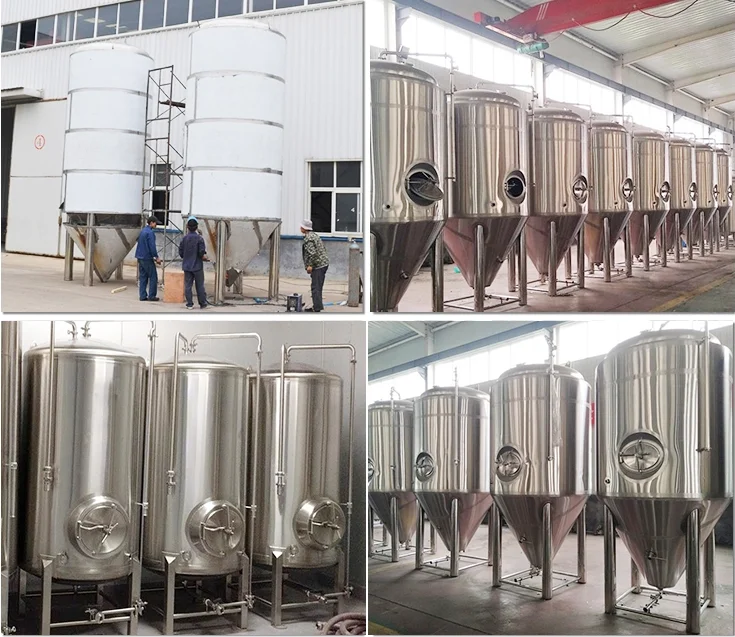 
700l horizontal bright beer tank used brewery system 