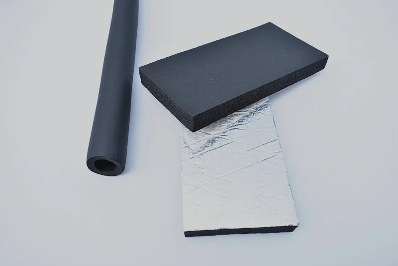 thermal insulation PE foam rubber with aluminum foil