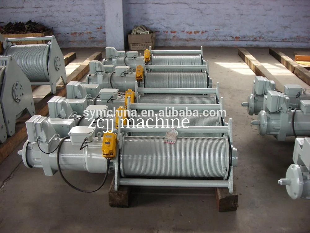 Tower Crane Spare Parts trolley winch 5D3V4 for SCM Yongmao MC230 tower crane