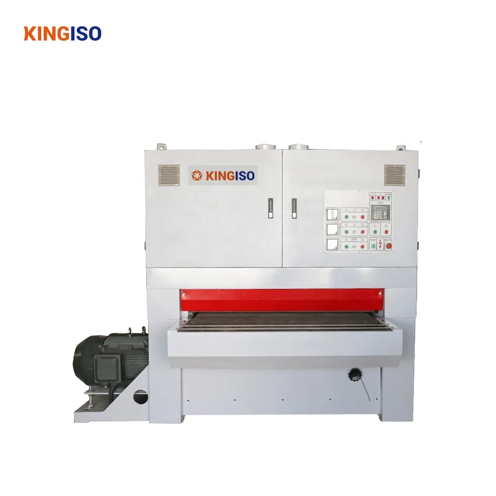 KINGISO Wide Belt Sander MSK1300R-RP Woodworking Sanding Machine