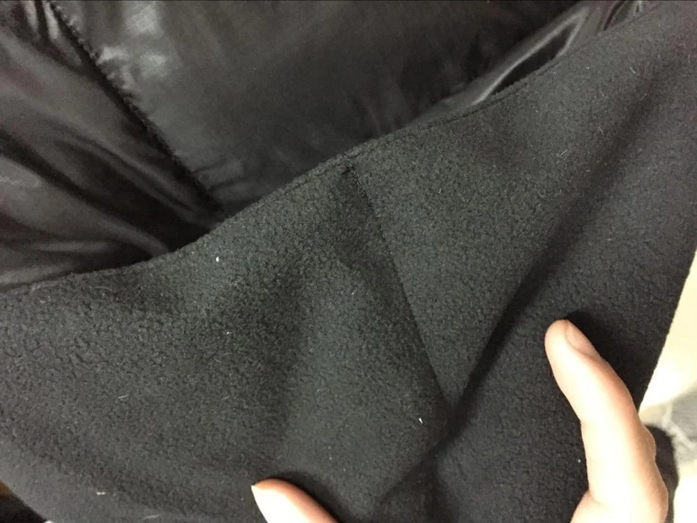 Top Waterproof Nylon with Bottom Polar Fleece Fabric Duck Down Indoor/Outdoor Camping Blanket