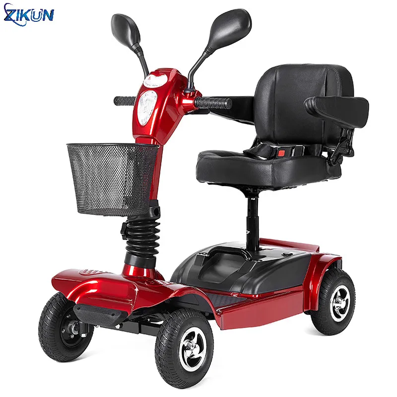 
4 Wheel Folding Electric Mobility Scooter for Elderly and Disabled 