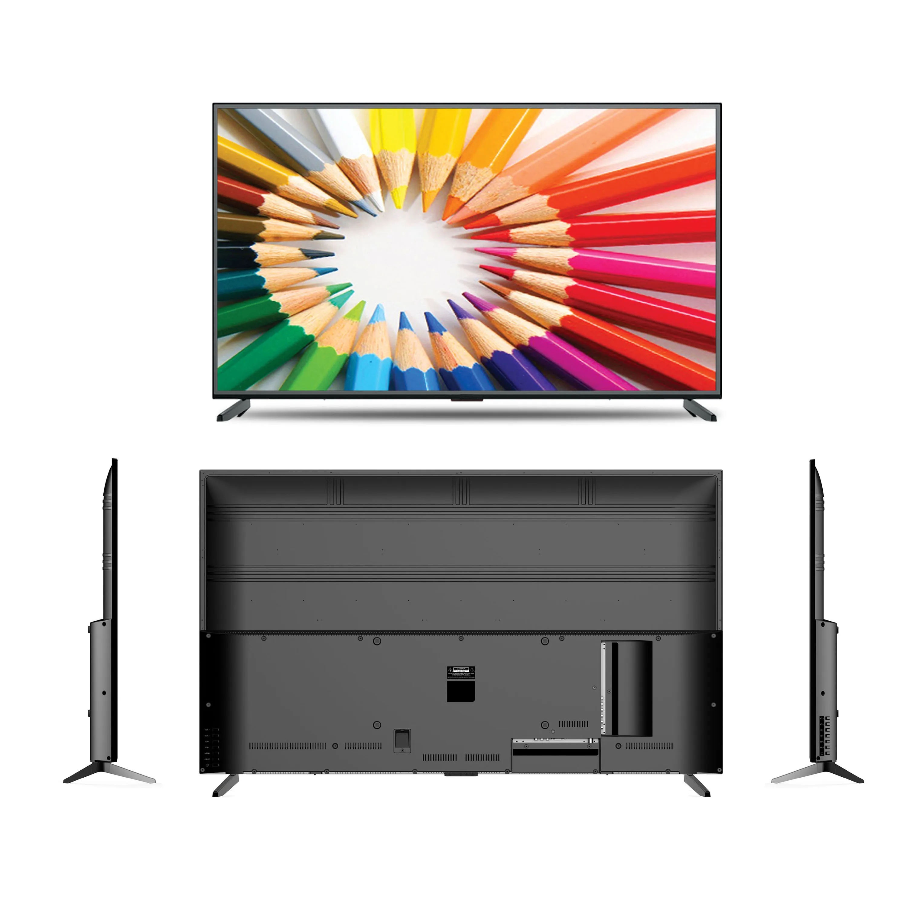 Заводской дешевый рекламный большой Интернет smart Flat LED TV