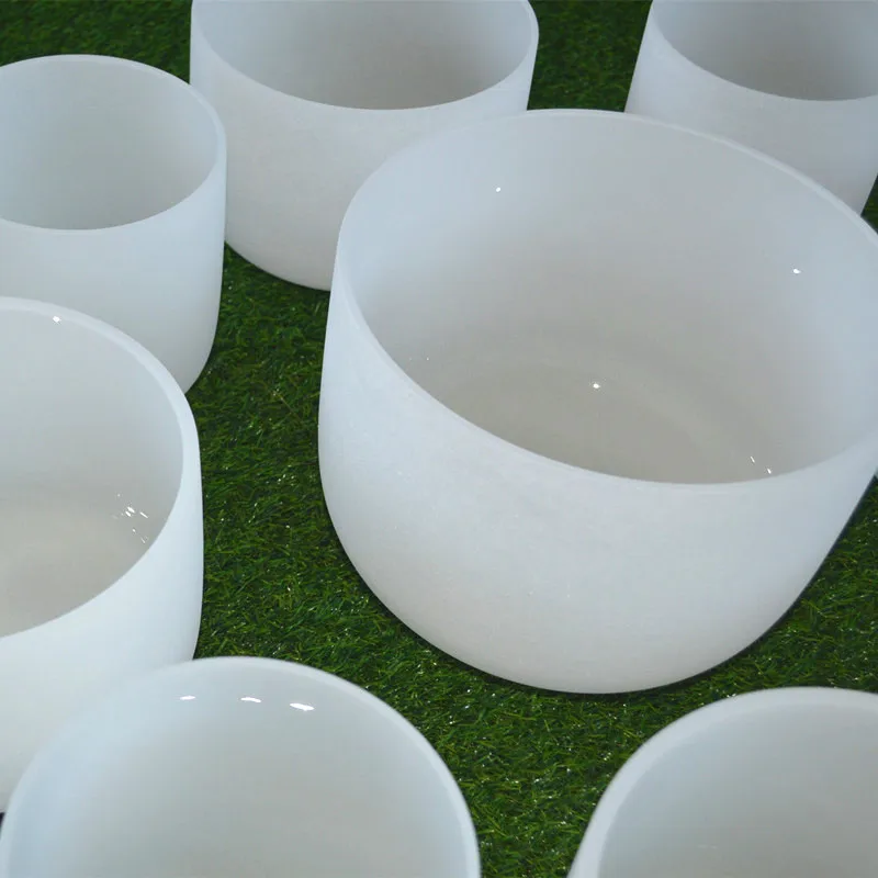 Чакра HF 440 Гц, 432 Гц 6-24 дюйма, чакра, исцеляющая, Хрустальная, Поющая звуковая чаша