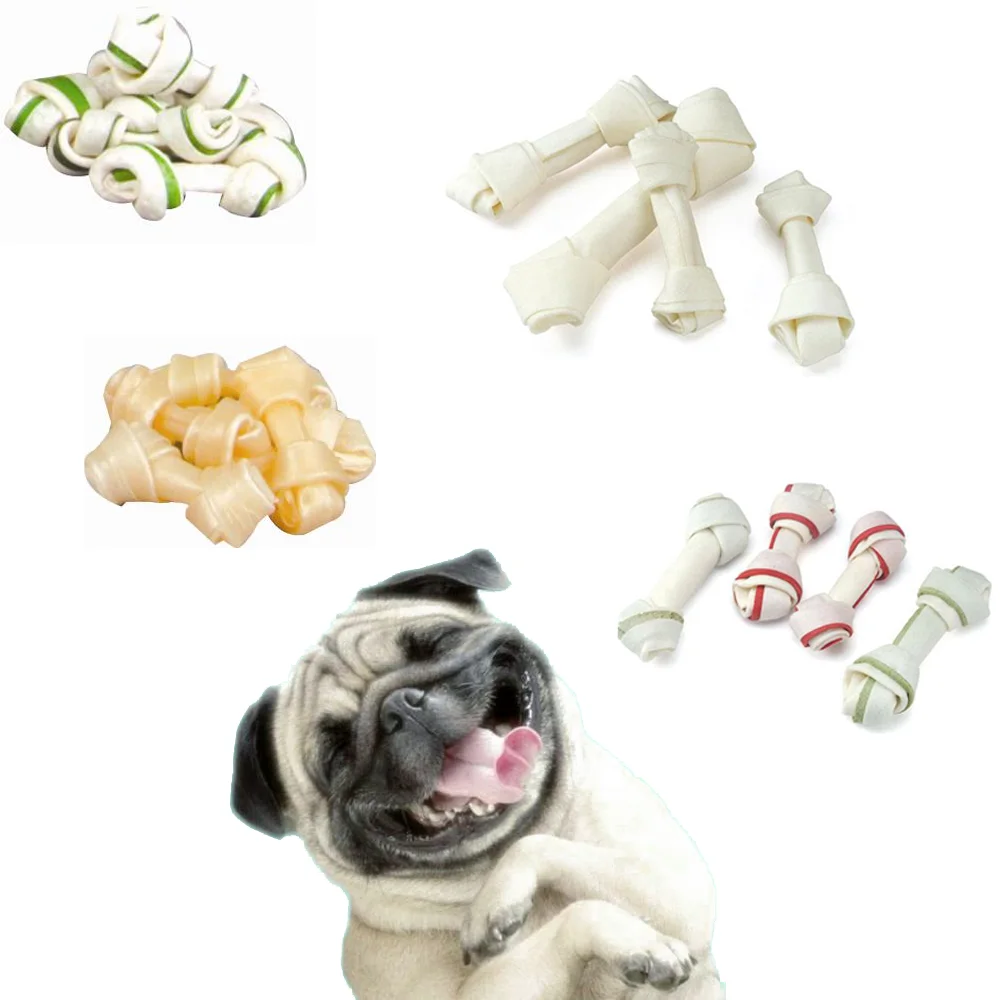 
2017 real natural pet food knotted bones dog chew 