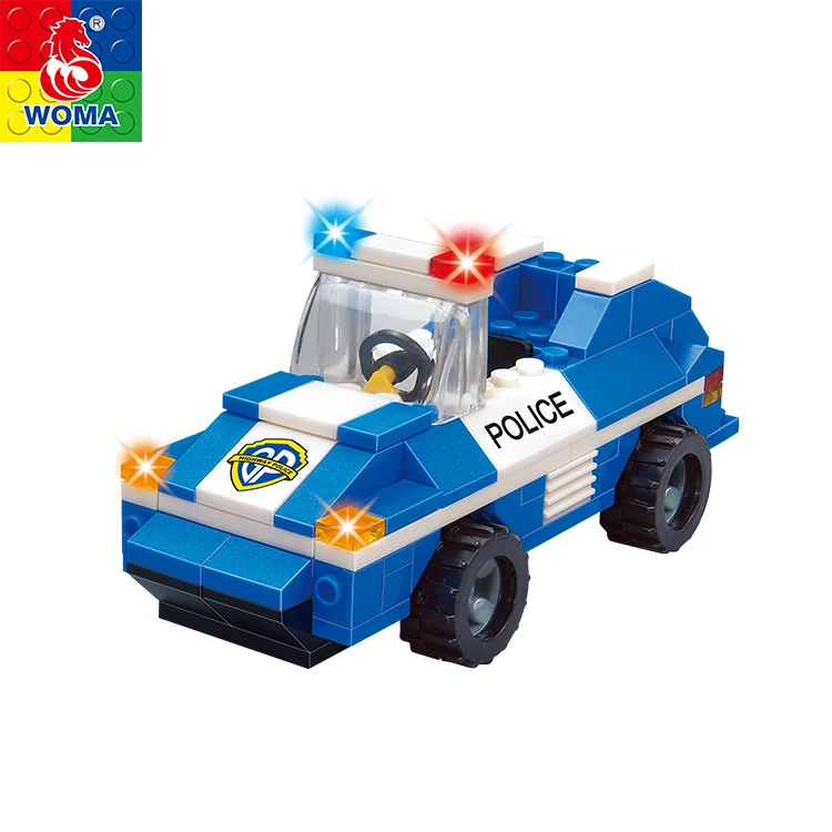 Низкая цена DIY город полицейский участок Building Block