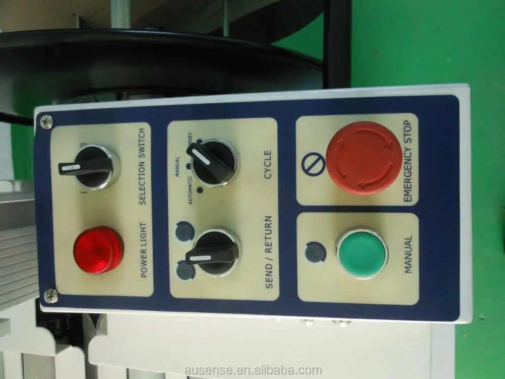 Factory price fully automatic strapping machine with belt conveyor