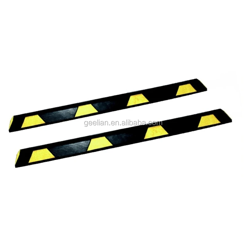 solid rubber vehicle wheel chocks for car rubber stop rubber wheel stop wheel chock