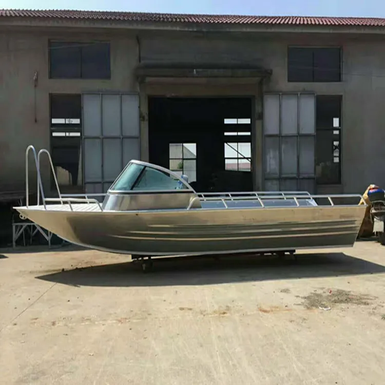 High speed boat aluminum work boat rowing boat