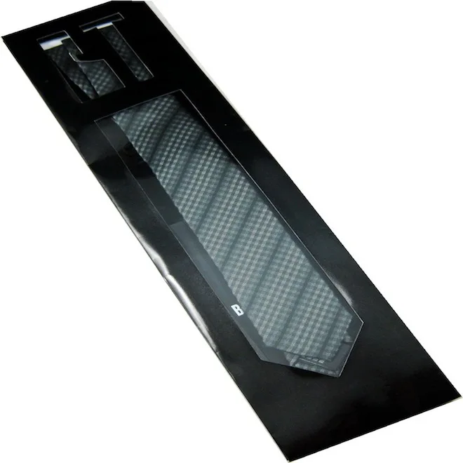 Высококачественная бумажная коробка в стиле ящика полиэфирная упаковочная для галстуков